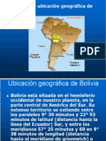 Puntos extremos de Bolivia: latitud, longitud y localidades