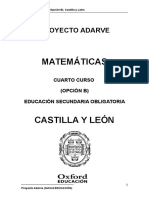 Matematicas 4 B Castilla y Leon Adarve