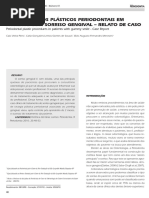 Procedimentos Plásticos Periodontais Em