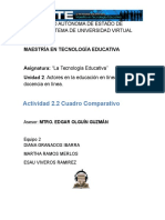 Actividad 2.2 Cuadro - Comparativo