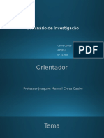 Seminário de Investigação: Carina Correia A.P (P.L) #211944