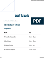 Event Schedule - The Precast Show