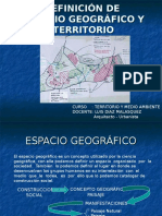 Espacio Geografico y Territorio