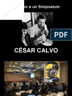 En Torno A Un Simposium - César Calvo - Poesía