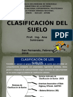 Clasificación de Los Suelos