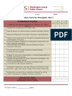 artifact 5 1 1 principal evaluation form