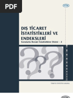 Diş Ti̇caret İstati̇sti̇kleri̇ Ve Endeksleri̇