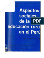 Aspectos Educacion Rural en Peru