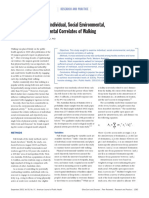 Relative Influences of Individual, Social Environmental and Physical