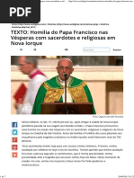 TEXTO_ Homilia do Papa Francisco nas Vésperas com sacerdotes e religiosas em Nova Iorque.pdf