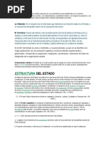 Organización Política Soberana de Una Sociedad Humana Establecida en Un Territorio Determinado