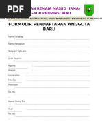 Undangan Remaja Masjid