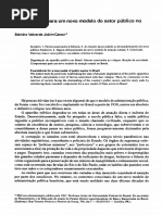 Belmiro Valverde Jobim Castor - Fundamentos Para Um Novo Modelo Do Setor Público No Brasil