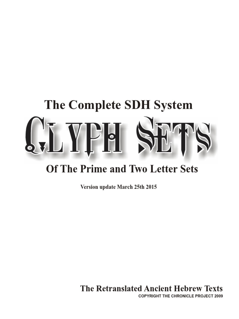 Two Glyph Base Sets Twoletterglyphset | PDF | Self-Improvement