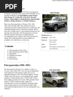 2 Jackaroo Isuzu Trooper Wikipedia PDF