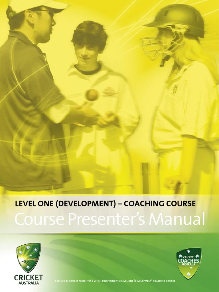 Cricket Manual | PDF | Bowling (Cricket) | Ball Games