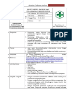 Sop Monitoring, Jadwal Dan Pelaksanaan Monitoring