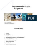 Oliveira Hugo, Trabalho Mestrado Marketing Desportivo ISCTE, Proposta para Uma Instalação Desportiva