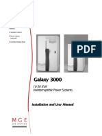 Mge Galaxy3000 10-30kva Manual