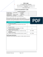 Solis Resto Analysis Form