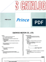 Despiece Daewoo Prince Ingles