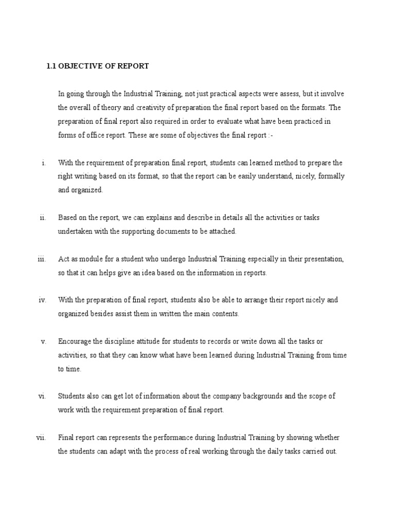 Objective Of Report Neuropsychological Assessment Teaching