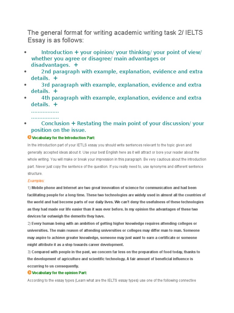 General essay about science