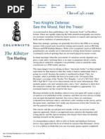 Download eBook - PDF - Tim Harding - Two Knights Defence Part I - Chess by memsinan SN30690644 doc pdf