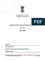 BS 112 - Planning of Road Over Bridges