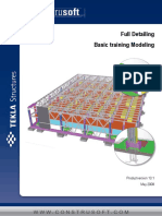 Tekla Full Detailing Basic Training Modeling