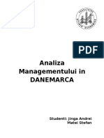 Analiza Managementului in DANEMARCA