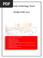 materials technology wood folio guide
