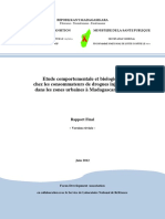 Etude comportementale et biologique chez les consommateurs de drogues injectables dans les zones urbaines à Madagascar - 2012 