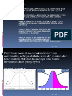 Materi 7 Distribusi Normal