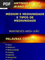 Medium e Mediunidade e Tipos de Mediunidade