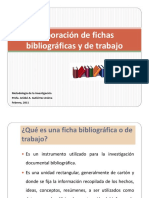 Elaboracion de Fichas