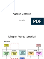 Analisis Sintaksis