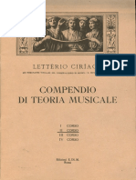 II Corso - Compendio Di Teoria Musicale - Letterio Ciriaco