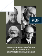  CONCEPCIONES FILOSÓFICAS DE LA CIENCIA Y SU DESARROLLO EN EL SIGLO XX
