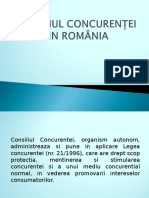 Consiliul Concurenței Din România