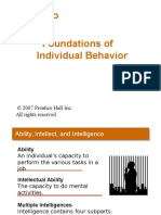 Foundations of Individual Behavior: © 2007 Prentice Hall Inc. All Rights Reserved