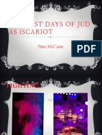 Judas Iscariot's Final Days