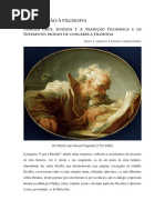 Os Diferentes Modos de Conceber a Filosofia