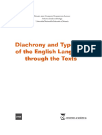 Diacrony and Typology of English Language Text - Maria Del Carmen