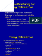 12a Timing Optimization
