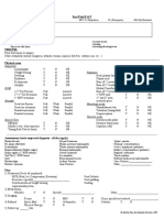 Ortho Foot Exam