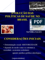 AULA 01 História Das Politicas de Saúde Do Brasil