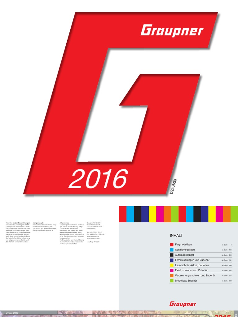 Graupner Hauptkatalog 2016 53FS Web 3 | PDF