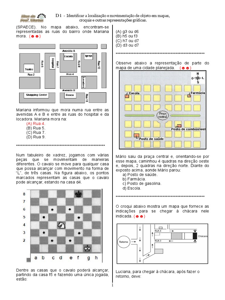 Blog Do Professor Warles Matemática 4 Ano