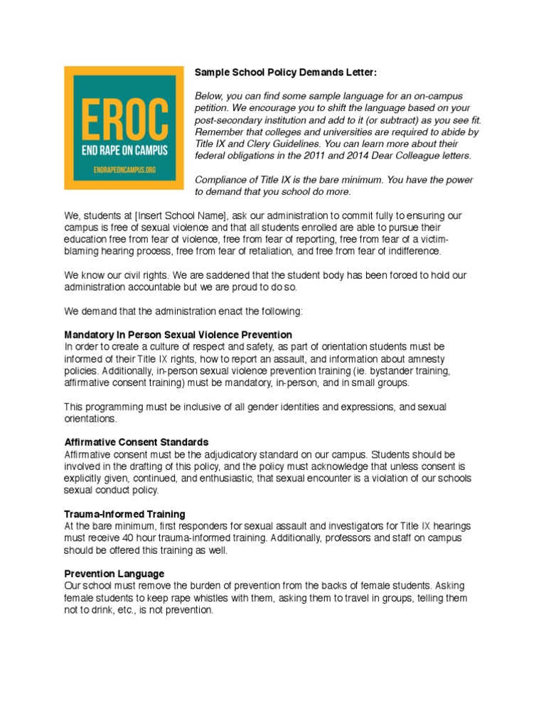 Sample Demands Letter | PDF